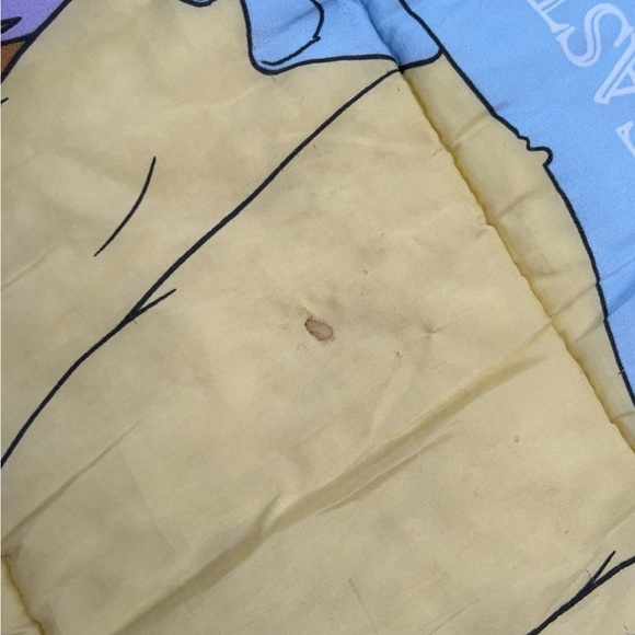 Vintage 1990s Disney Beauty and the Beast Kids Children’s Sleeping Bag - Picture 5 of 5